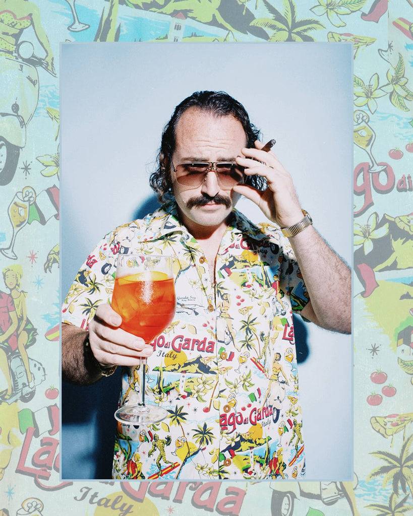 Queen Kerosin Hawaiihemd «Lago Di Garda»