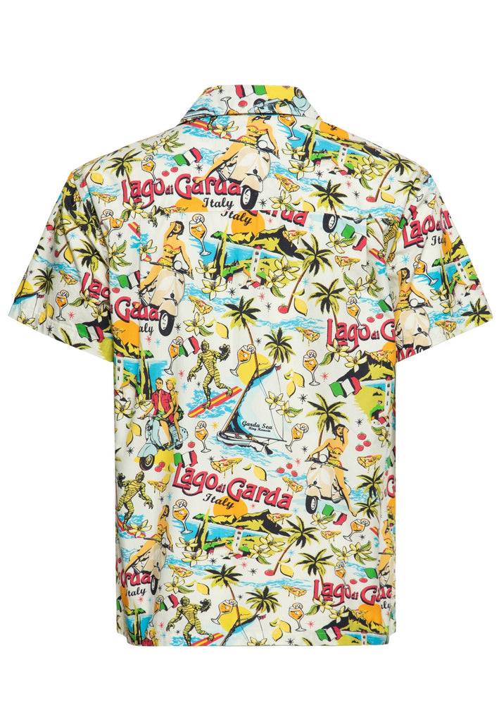 Queen Kerosin Hawaiihemd «Lago Di Garda»