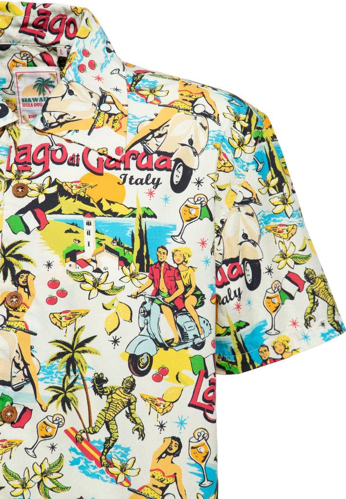 Queen Kerosin Hawaiihemd «Lago Di Garda»