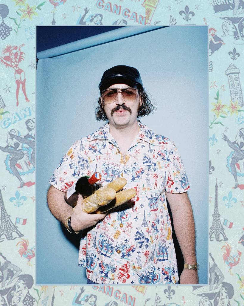 Queen Kerosin Hawaiihemd «Paris»