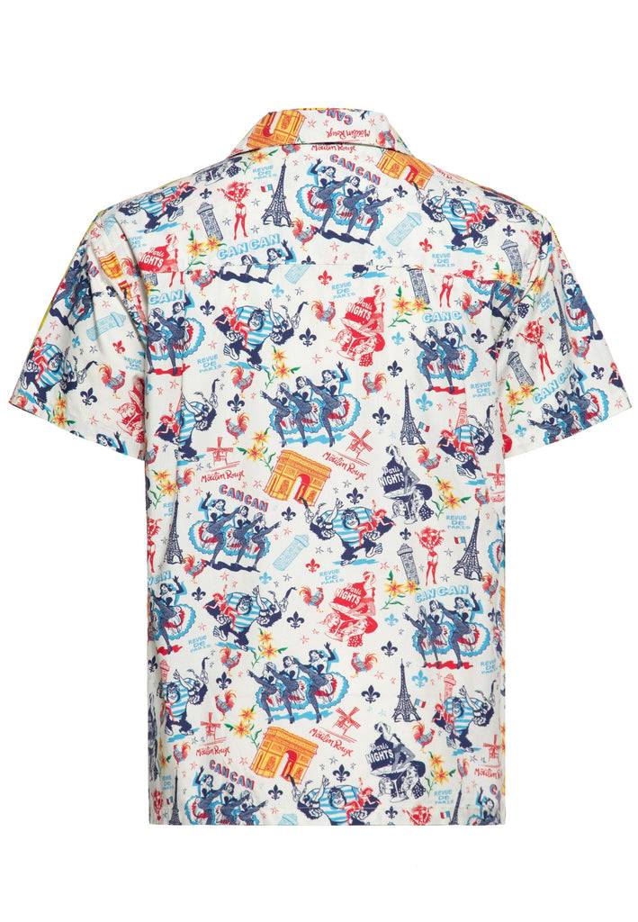 Queen Kerosin Hawaiihemd «Paris»