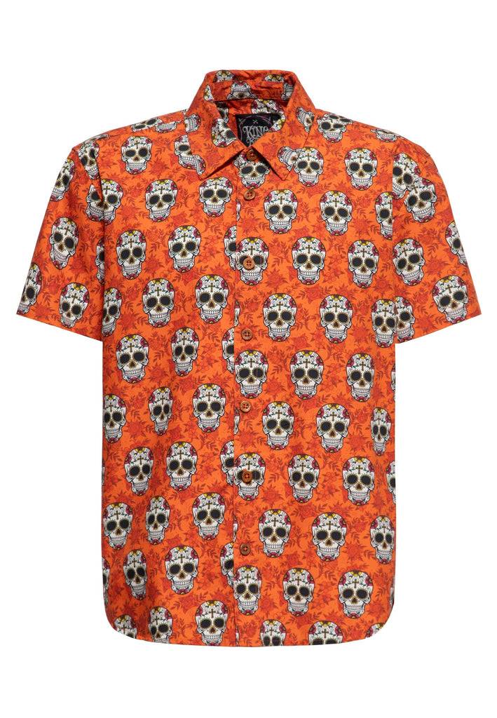 Queen Kerosin Hemd «Calavera»