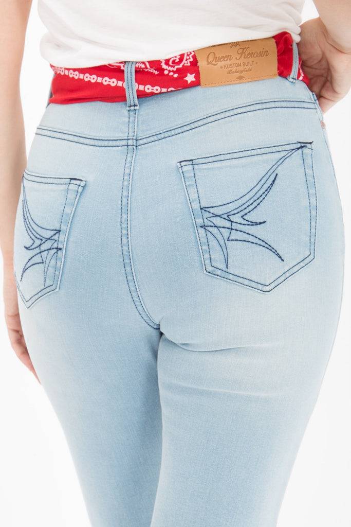 Queen Kerosin High Waist Jeans Betty Fit «Betty Fit»