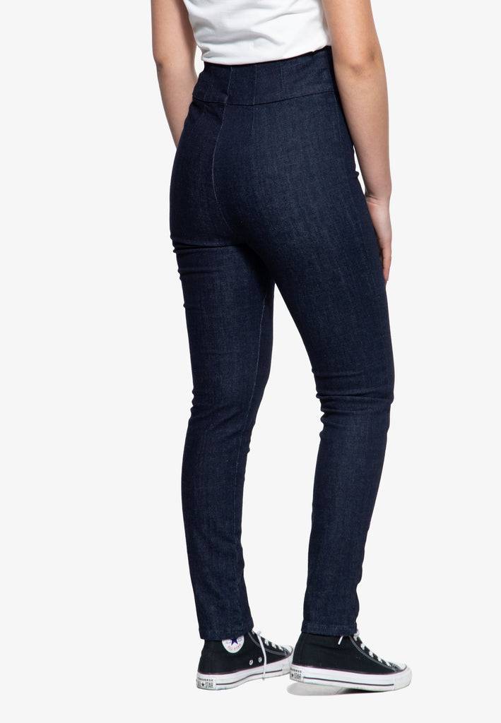 Queen Kerosin High Waist Jeanshose