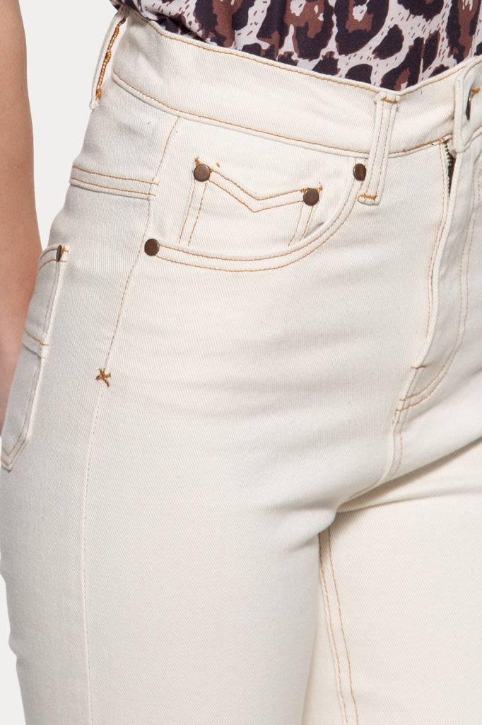 Queen Kerosin High Waist Slim Fit Jeans «Betty»