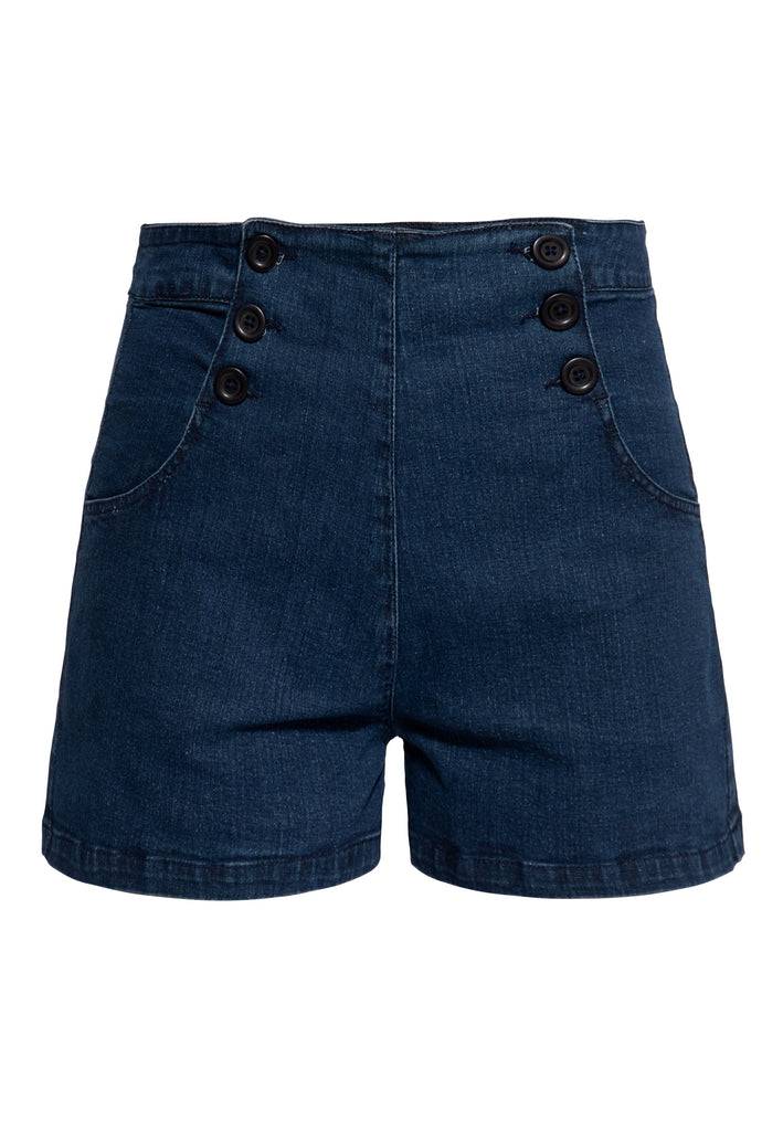 Queen Kerosin Highwaist Shorts «Marlyn»