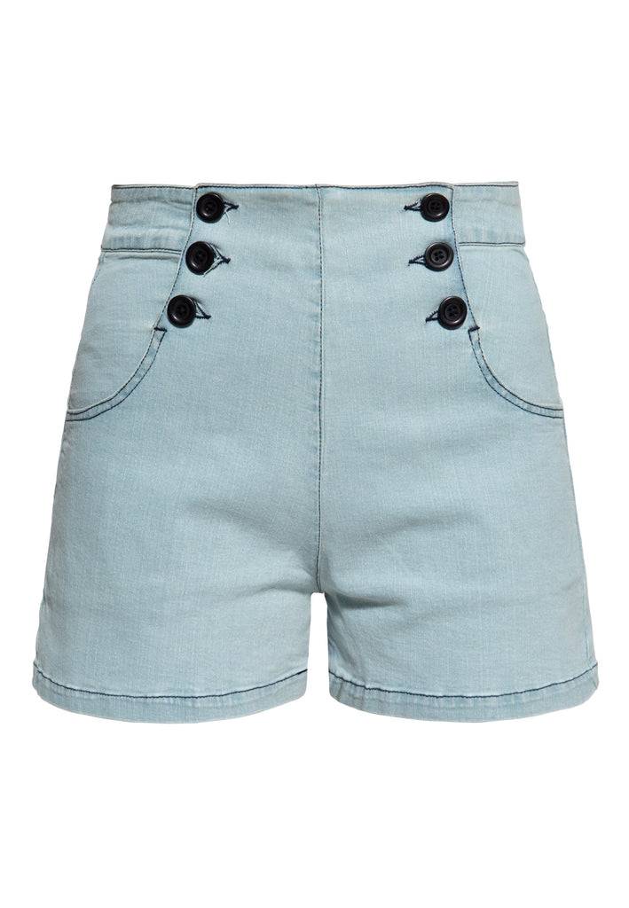 Queen Kerosin Highwaist Shorts «Marlyn»