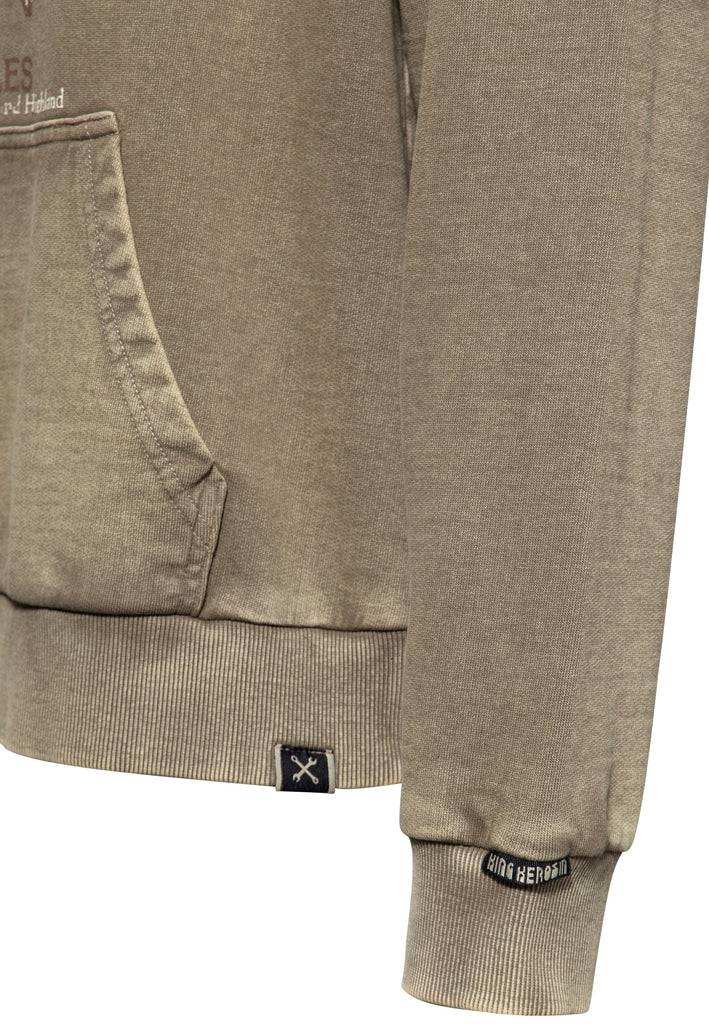 Queen Kerosin Hoodie Acidwash «Kings»