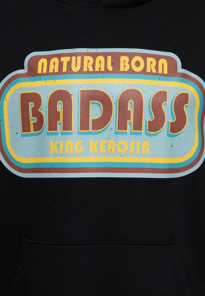 Queen Kerosin Hoodie «Natural Born Badass»