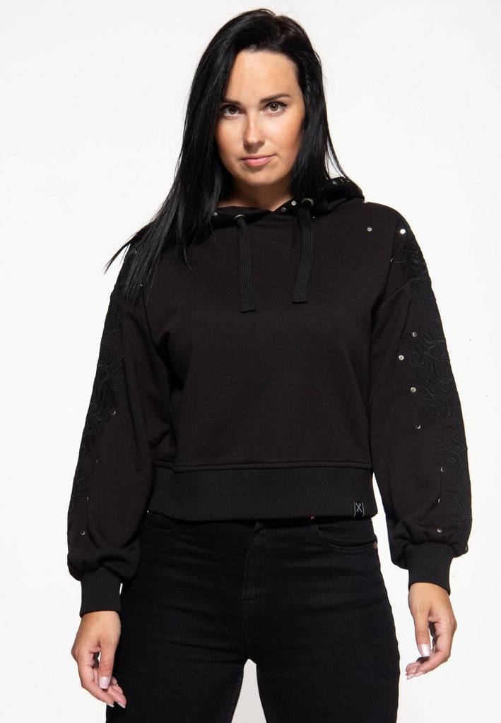 Queen Kerosin Hoodie «Rose Face»