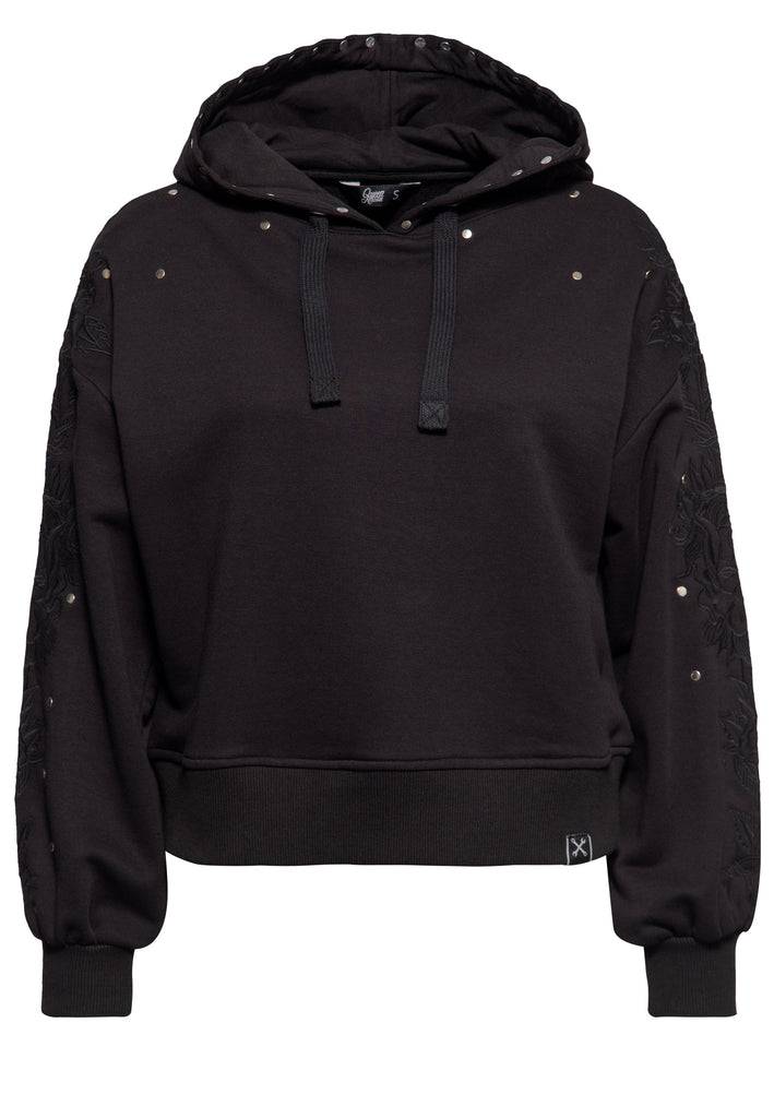 Queen Kerosin Hoodie «Rose Face»