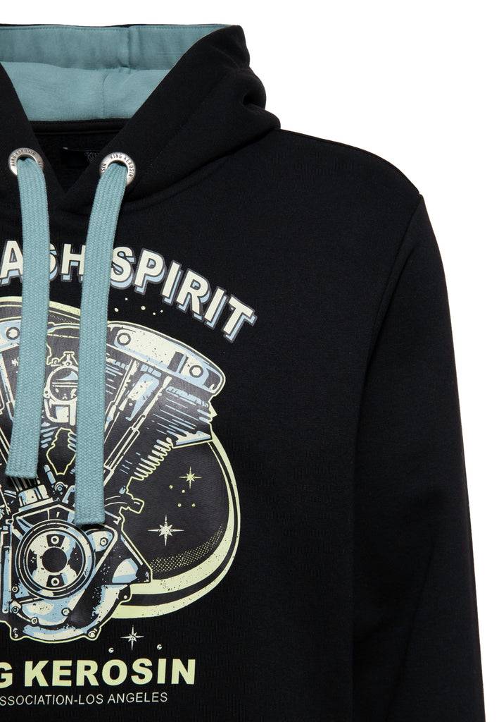 Queen Kerosin Hoodie «Unleash Spirit»