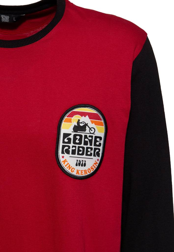 Queen Kerosin Interlock Longsleeve «Lone Rider»