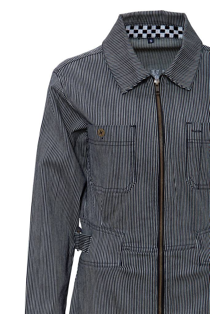 Queen Kerosin Jeanskleid Im Workwear-Style