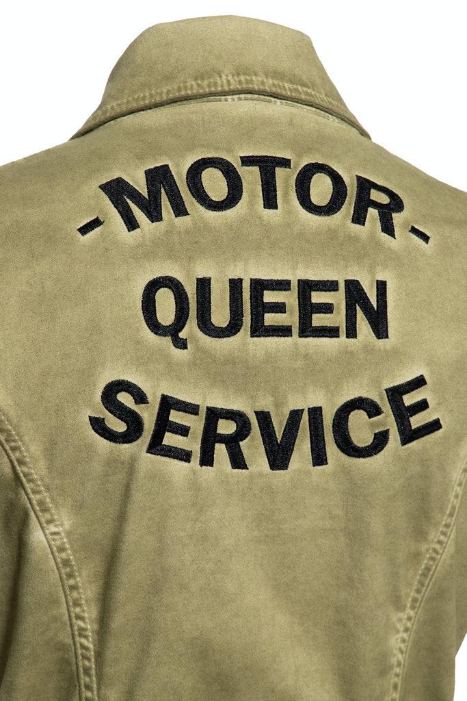 Queen Kerosin Jeanskleid «Motor Queen Service»