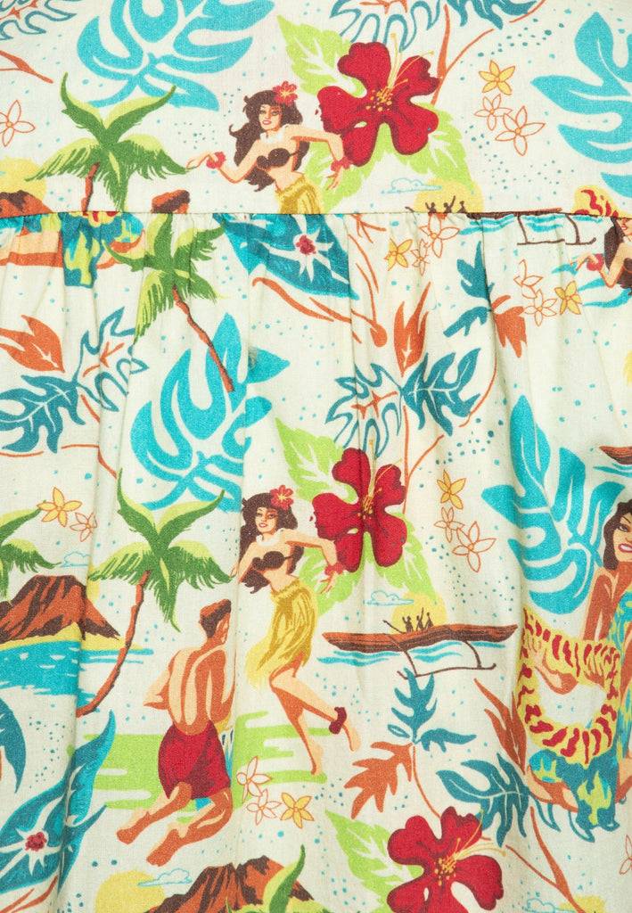 Queen Kerosin Kurzarm Bluse «organic Cotton»