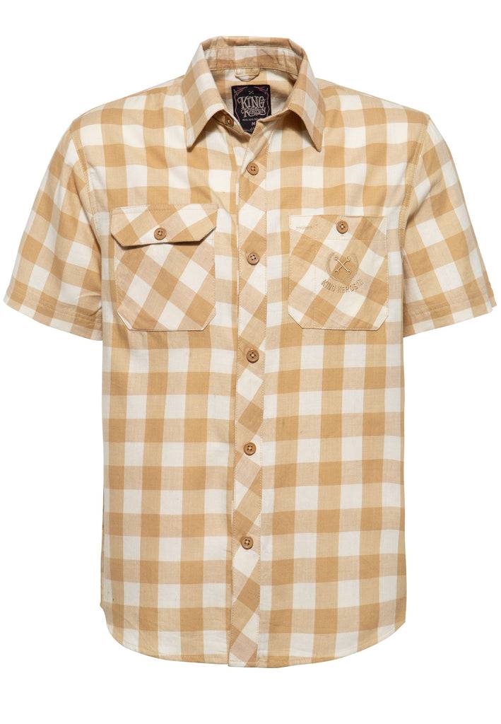 Queen Kerosin Kurzarm-Hemd «Trademark»