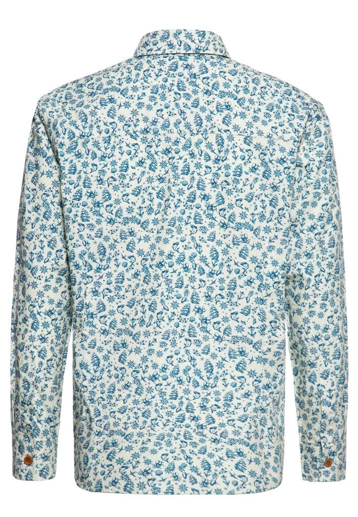 Queen Kerosin Langarm Hemd «Sailor-Tattoos»