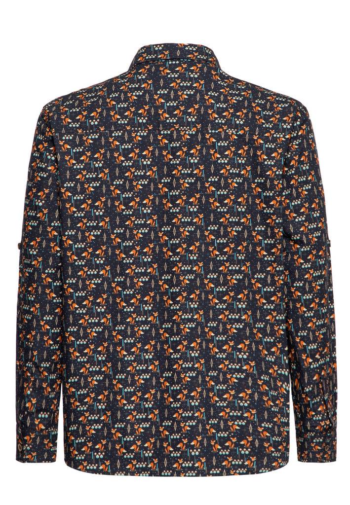 Queen Kerosin Langarmhemd «Foxy»