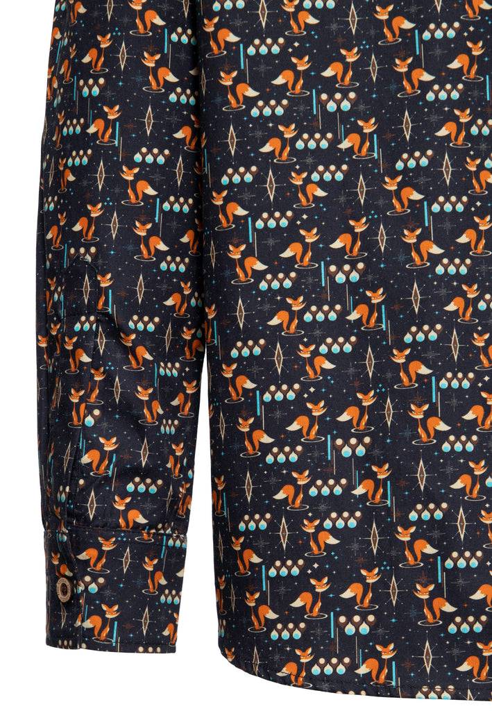 Queen Kerosin Langarmhemd «Foxy»