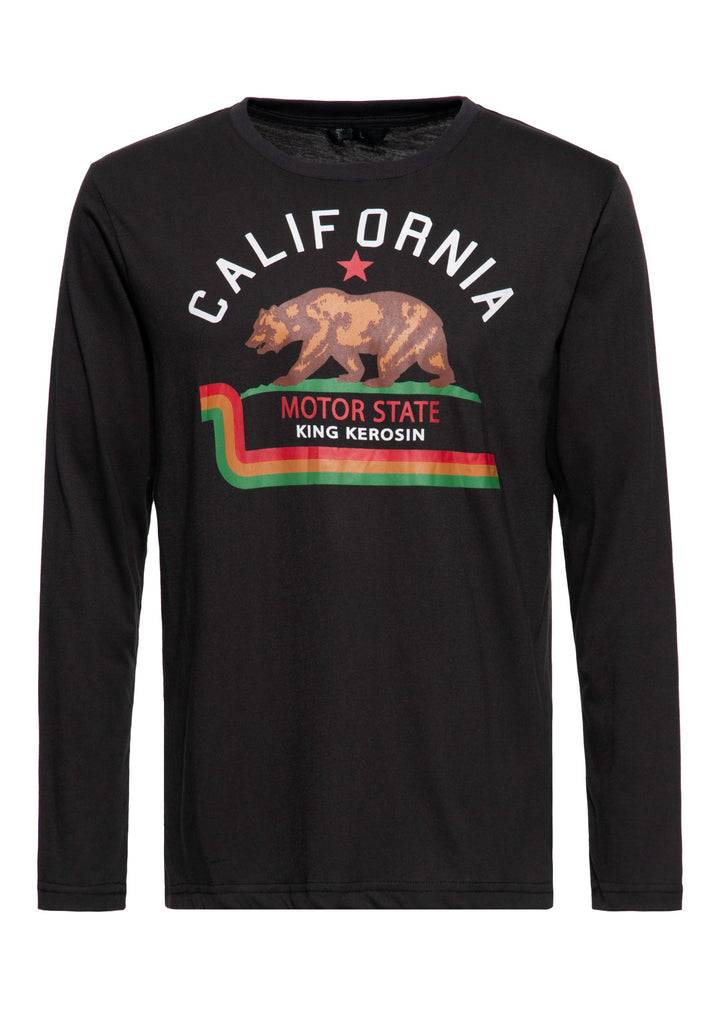 Queen Kerosin Langarmshirt «California»