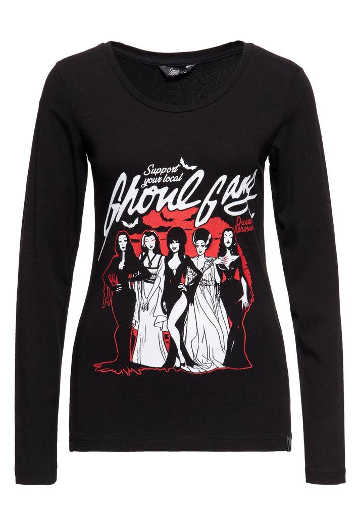 Queen Kerosin Langarmshirt «Ghoul Gang»