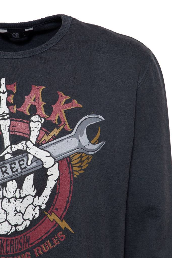 Queen Kerosin Leichter Sweater «Break»