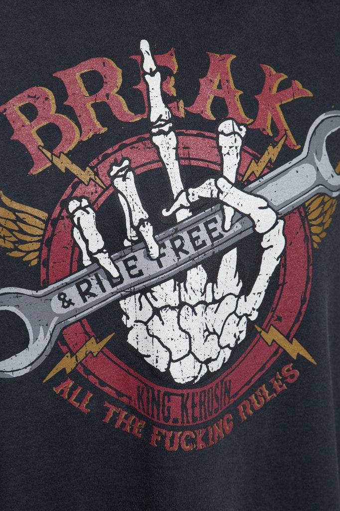 Queen Kerosin Leichter Sweater «Break»