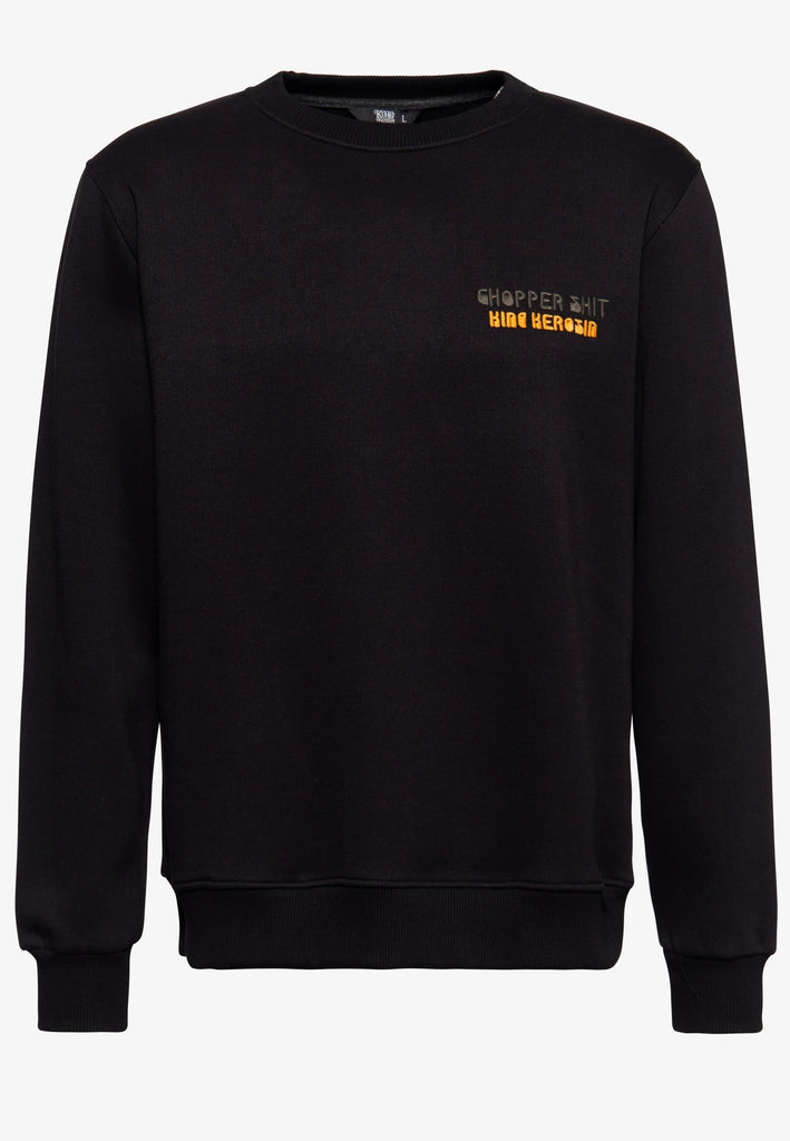 Queen Kerosin Longsleeve Sweater «Chopper Shit»