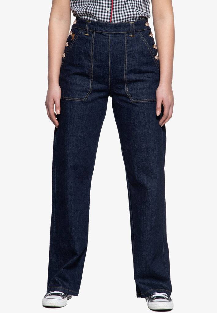 Queen Kerosin Marlene Fit Jeans