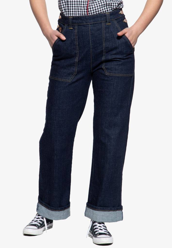 Queen Kerosin Marlene Fit Jeans