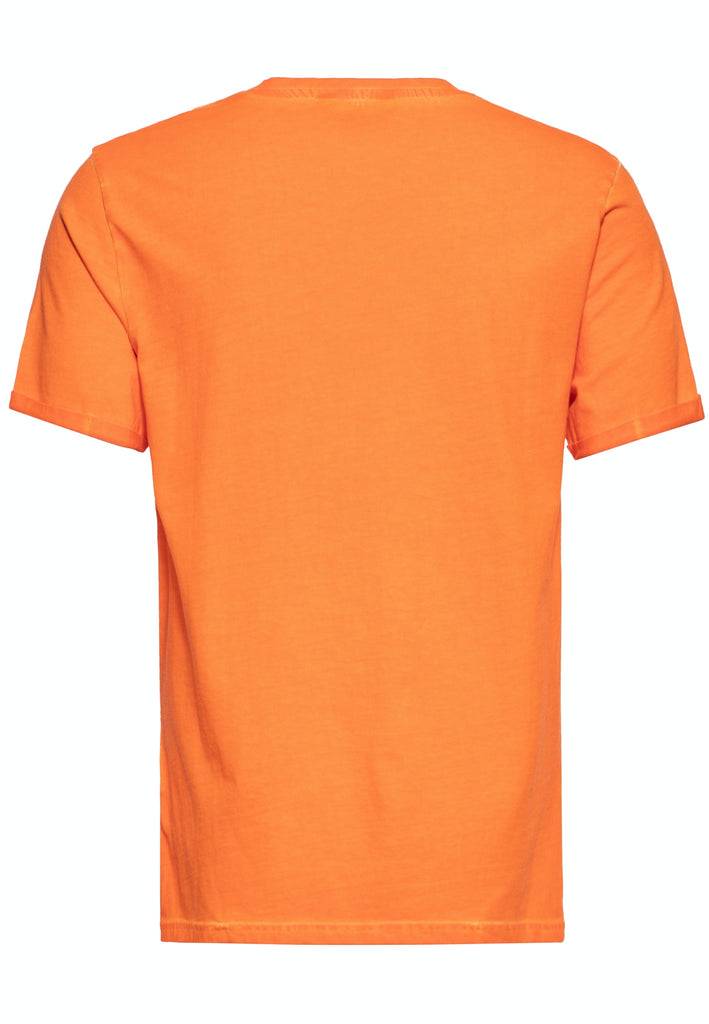 Queen Kerosin Oil Washed T-Shirt «Sacred Wheel»