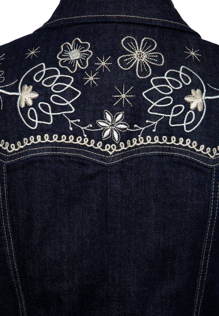 Queen Kerosin Pencil Kleid Mit Stickereien