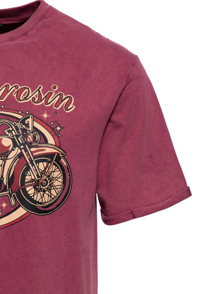 Queen Kerosin Print T-Shirt «Bobber»