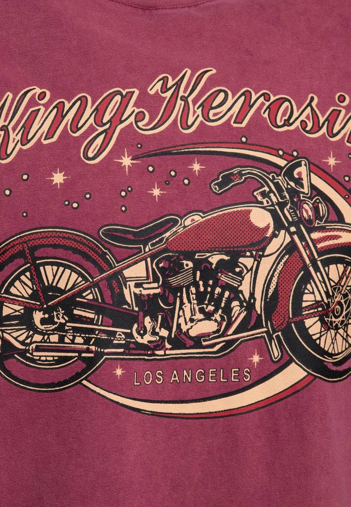 Queen Kerosin Print T-Shirt «Bobber»