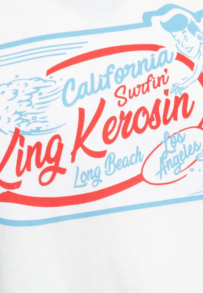 Queen Kerosin Print T-Shirt «California Surfin»