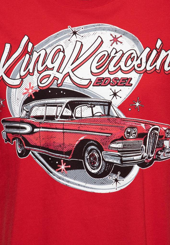 Queen Kerosin Print T-Shirt «Edsel»
