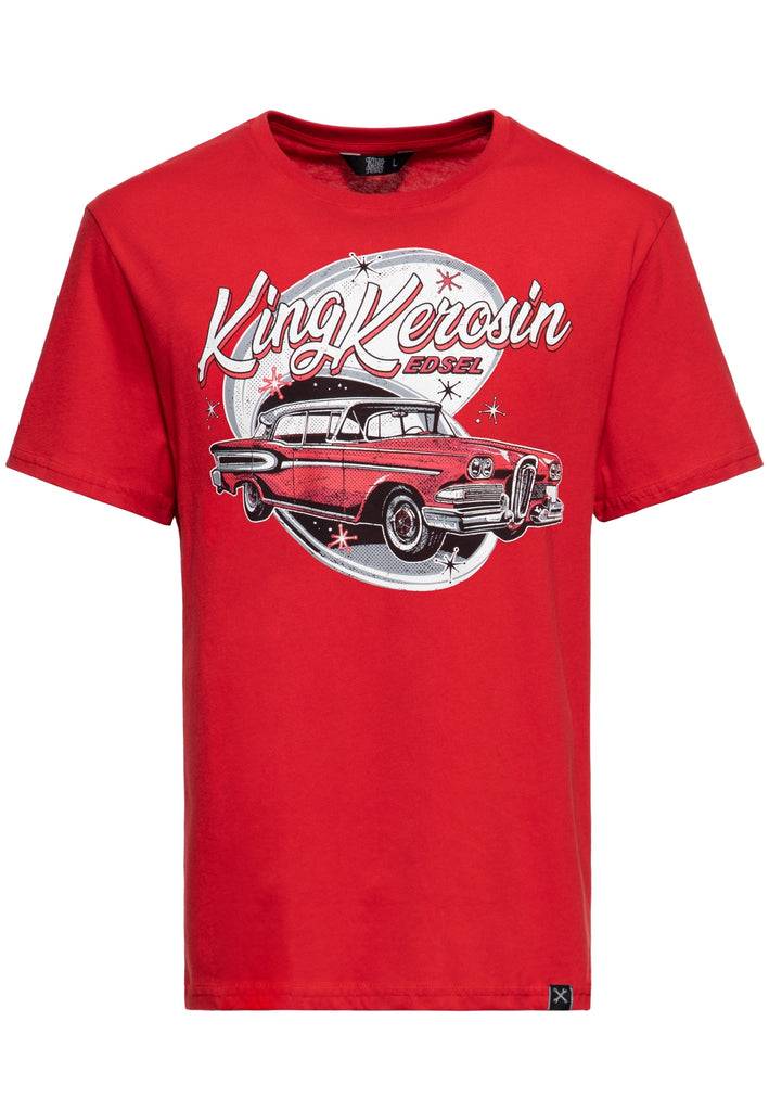 Queen Kerosin Print T-Shirt «Edsel»