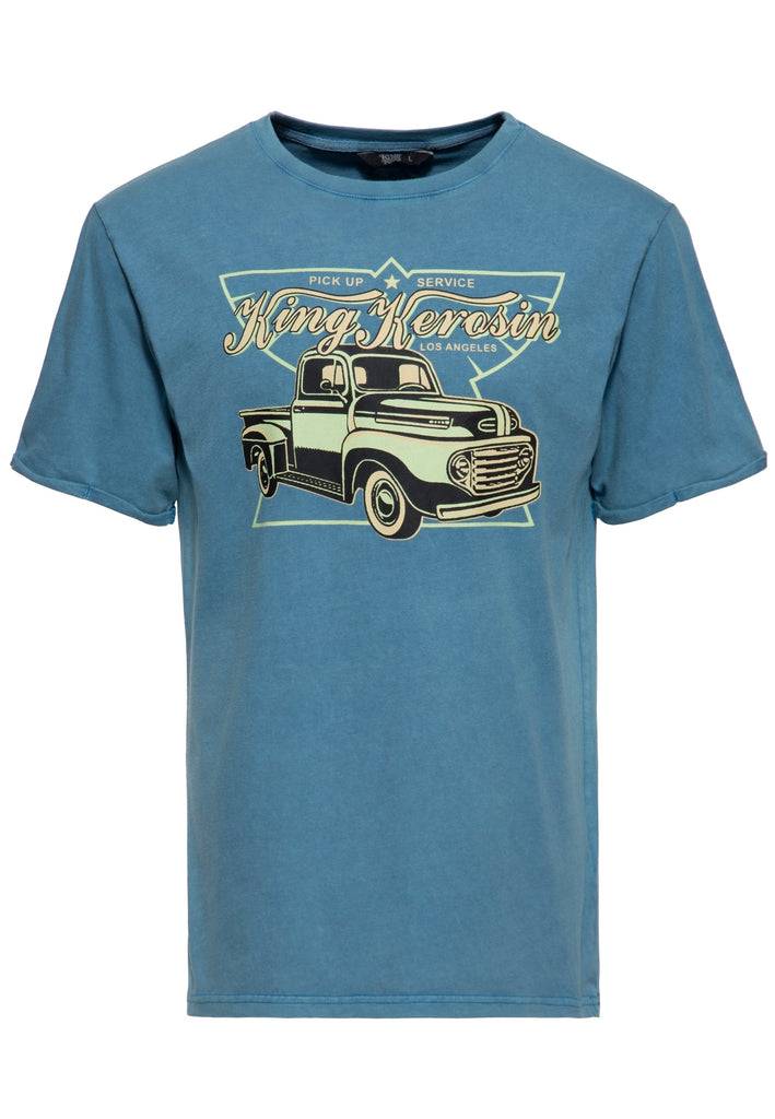 Queen Kerosin Print T-Shirt «Pick Up Service»