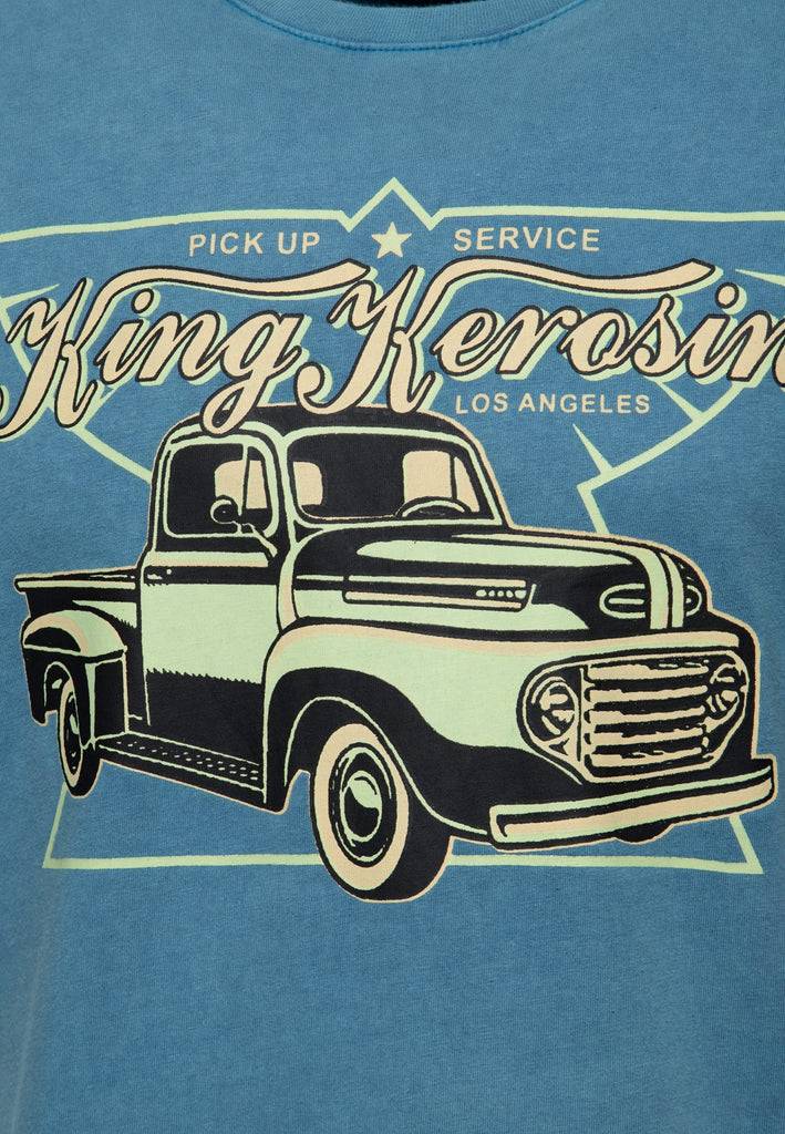 Queen Kerosin Print T-Shirt «Pick Up Service»