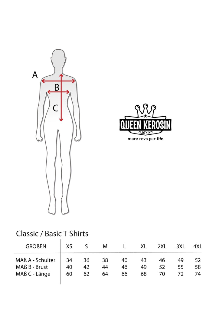 Queen Kerosin Print T-Shirt «Queens Bay»