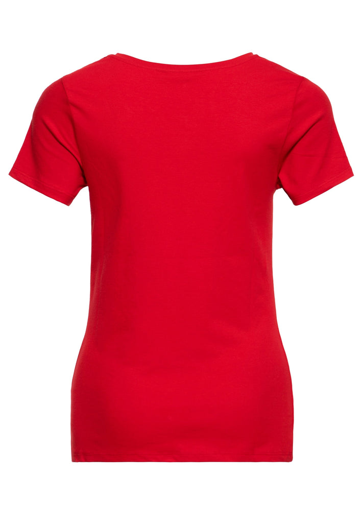 Queen Kerosin Print T-Shirt «You're My Blood Type»