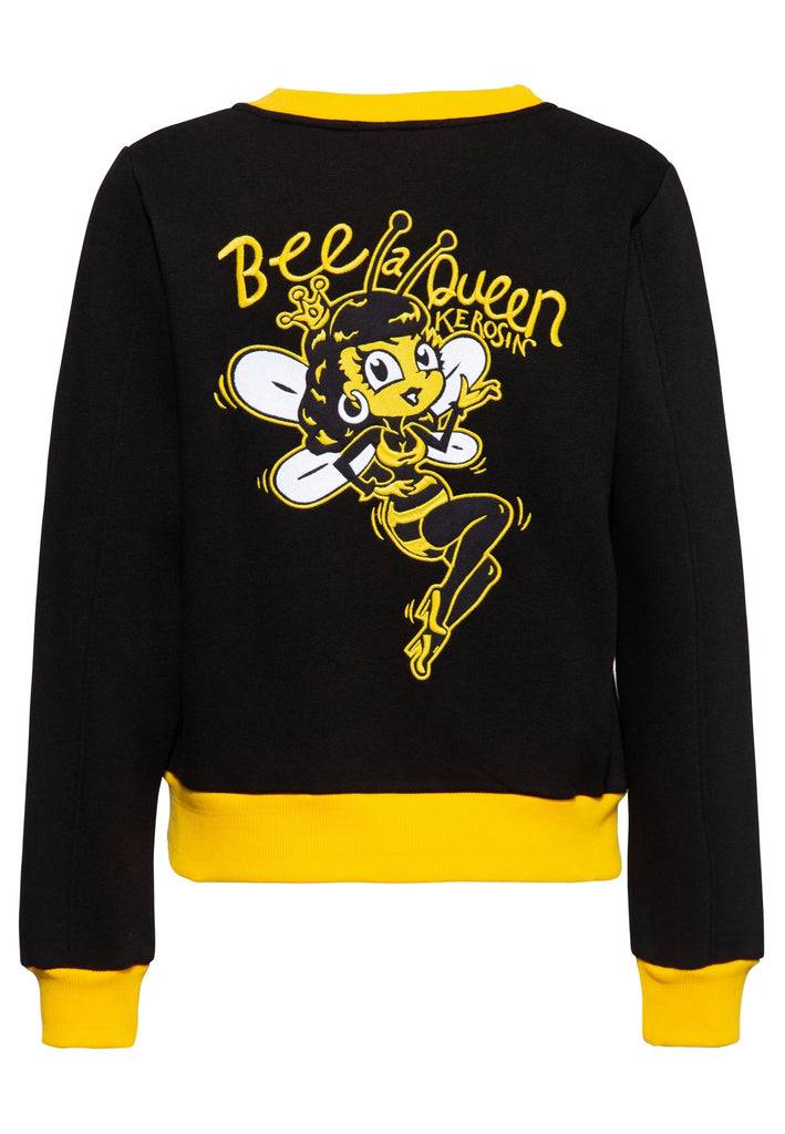 Queen Kerosin Pullover «Bee Queen»