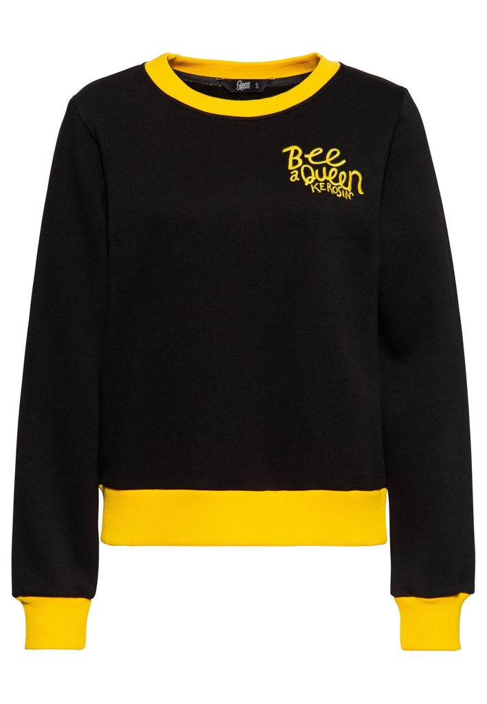 Queen Kerosin Pullover «Bee Queen»