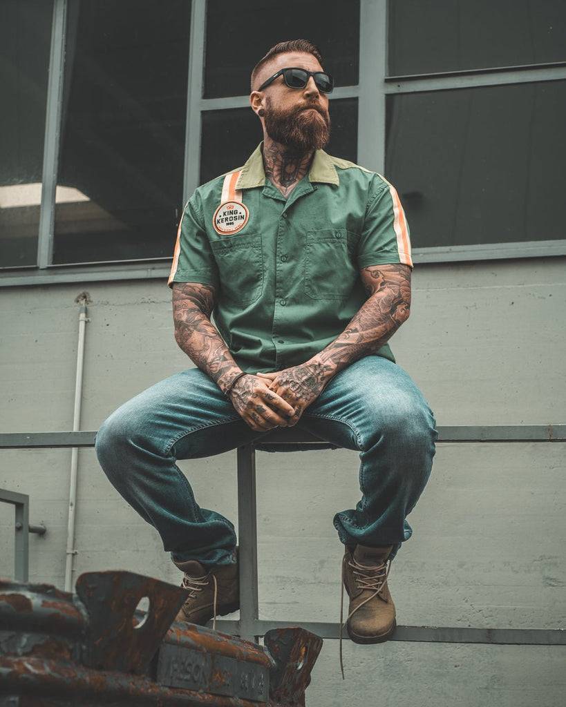 Queen Kerosin Racing-Hemd «Rock'n'Roll Rebel Kings»