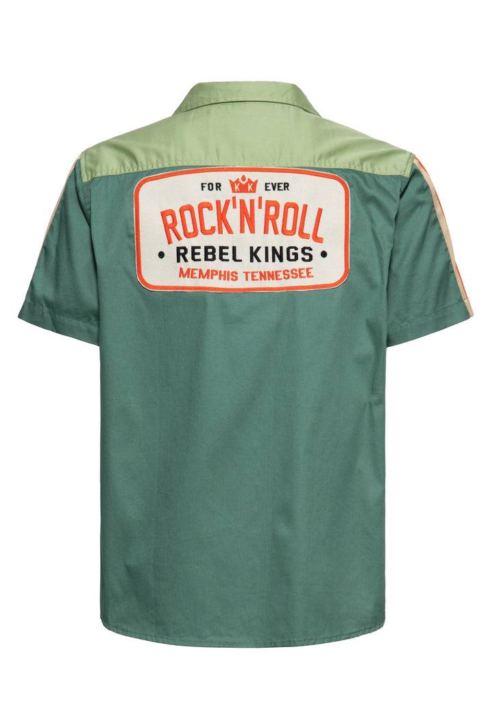 Queen Kerosin Racing-Hemd «Rock'n'Roll Rebel Kings»
