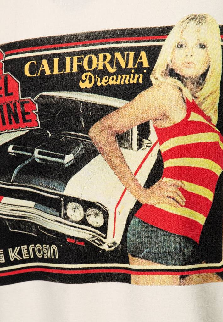 Queen Kerosin Raglan Longsleeve «The Rebel Machine»