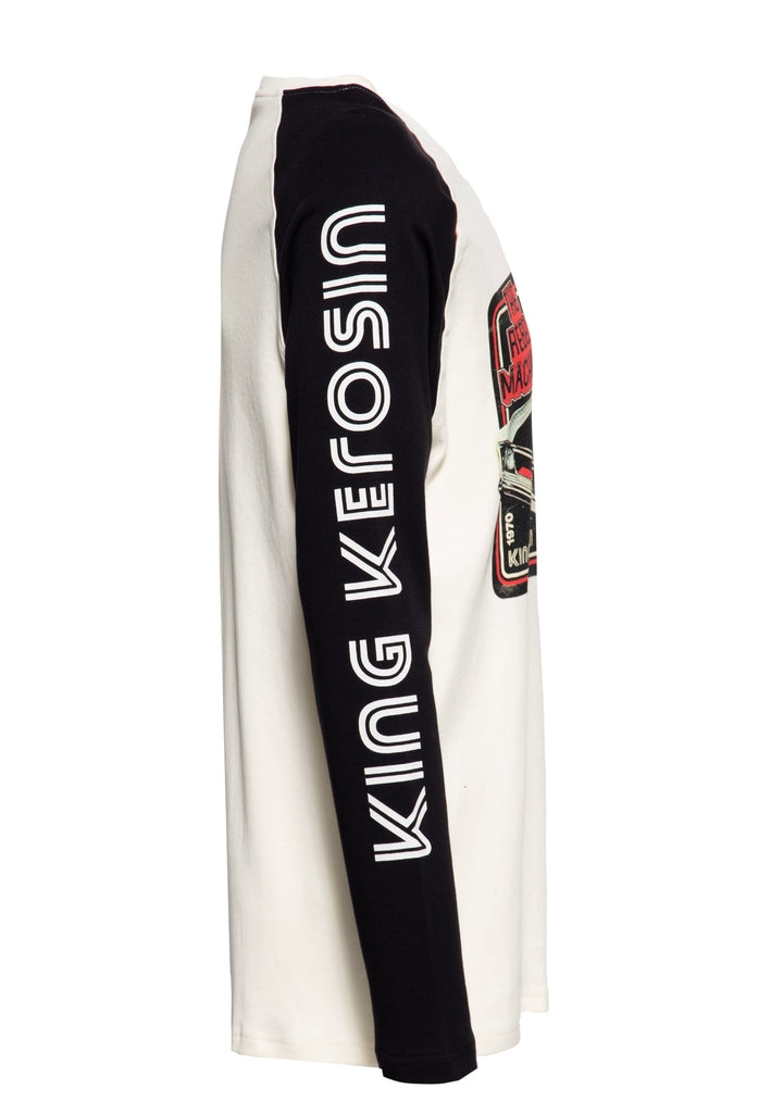 Queen Kerosin Raglan Longsleeve «The Rebel Machine»