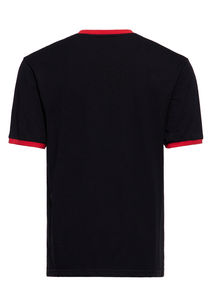 Queen Kerosin Ringer T-Shirt «Lake Garda»