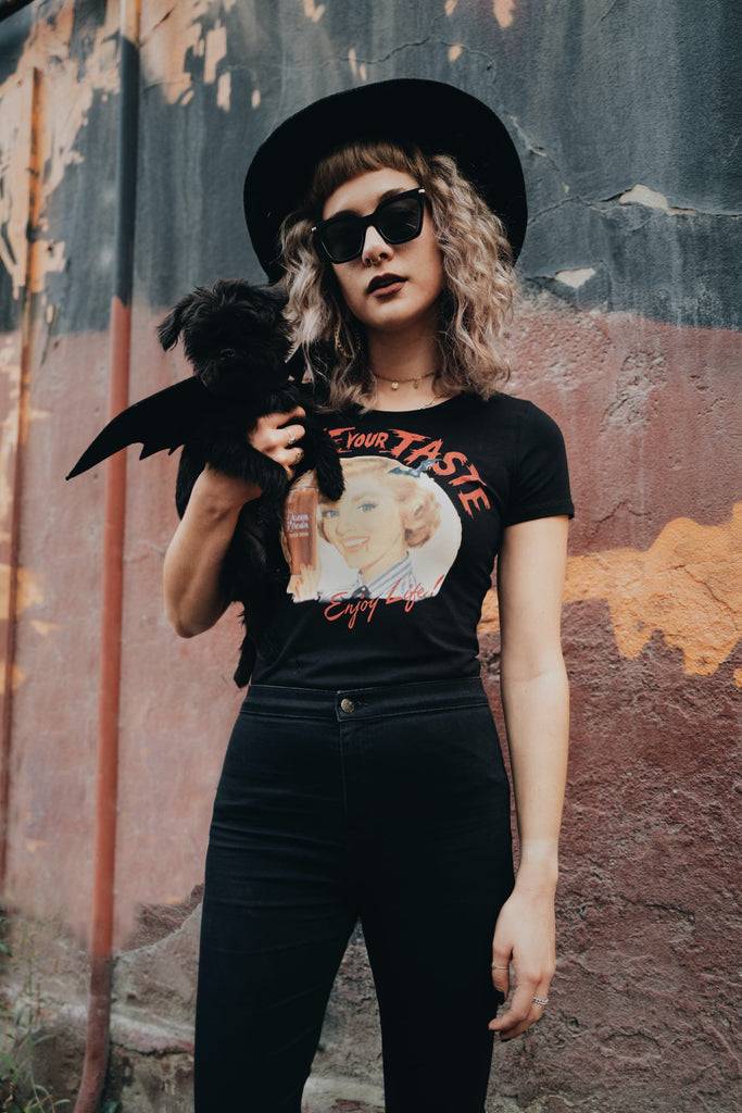 Queen Kerosin Slim Fit T-Shirt «Blood»